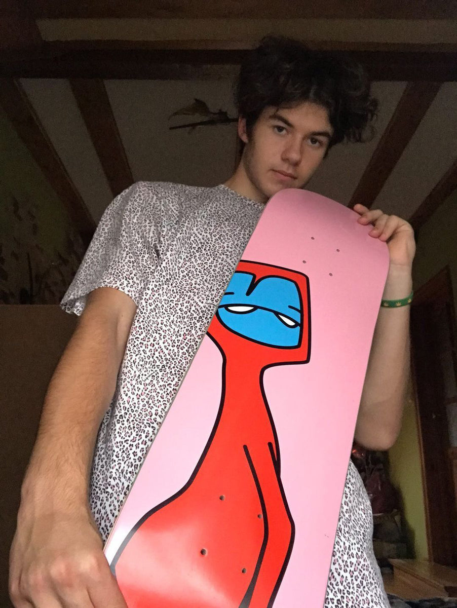 WALK-OFF03” Pink Skateboard + “Clone03” Griptape! – Cartoon03