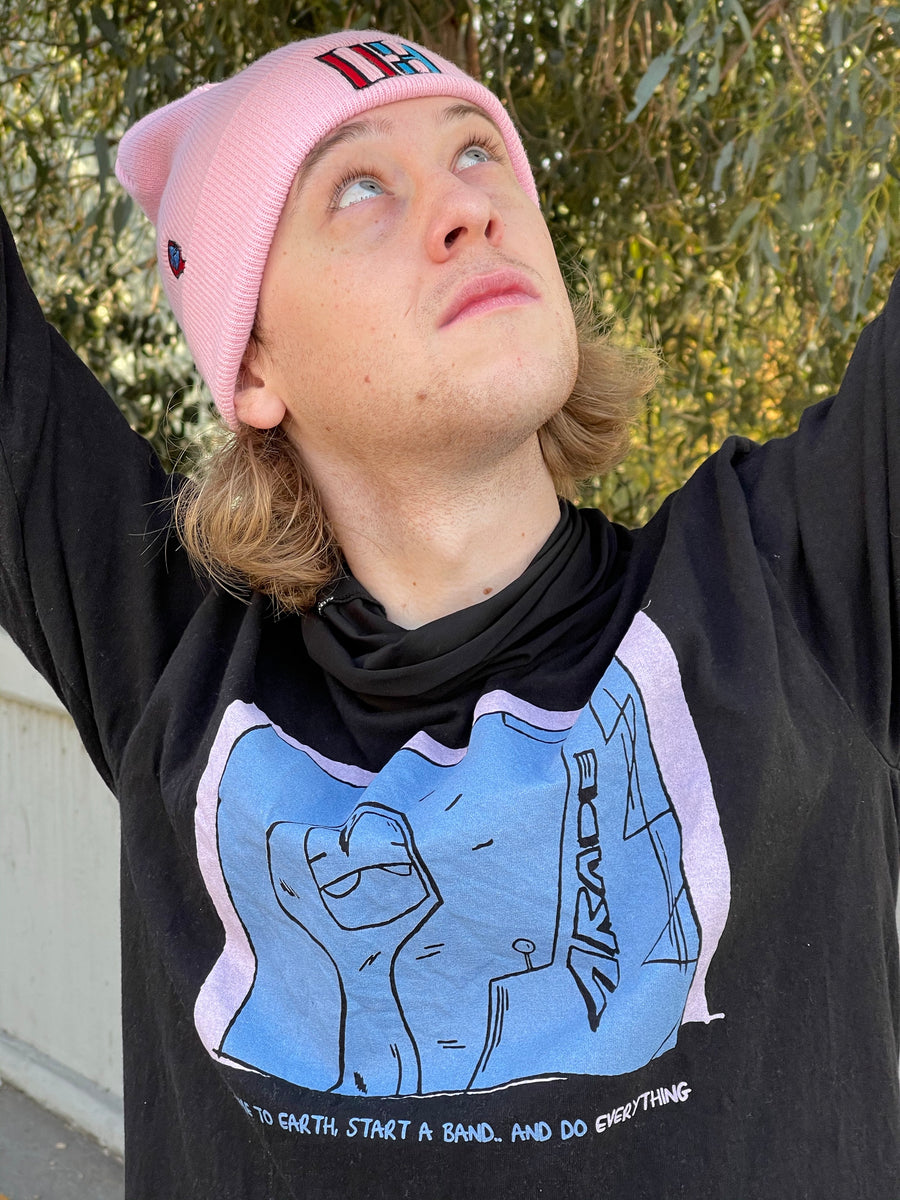 Beanie03 - Black, Pink, Blue – Cartoon03